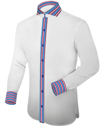 Camicia Diplomatica Vendita with French Collar 1 Button