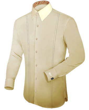 Camicia Grigio Scuro with French Collar 2 Button
