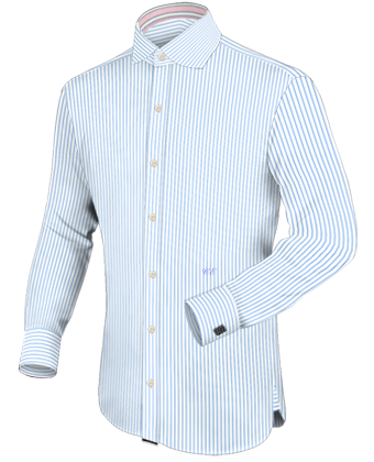 Camicia Lugano with English Collar