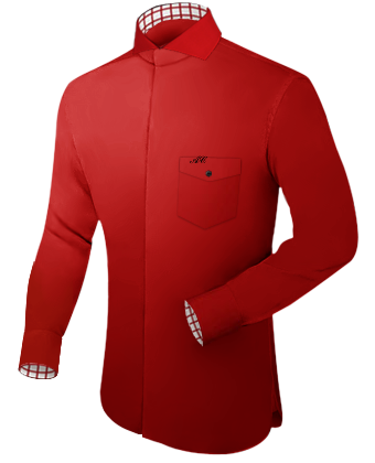 Camicia Gemelli with Cut Away 1 Button