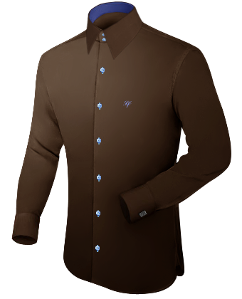 Camicia Sintetico with French Collar 2 Button