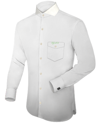 Camicia Su Misura 40 Euro with Cut Away 1 Button