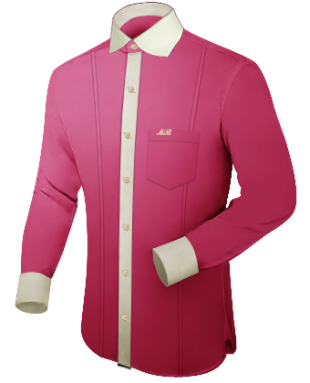 Camicia Su Misura Catania with English Collar