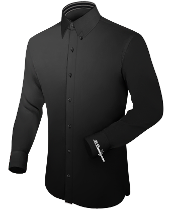 Camicia Su Misura Online with Hidden Button