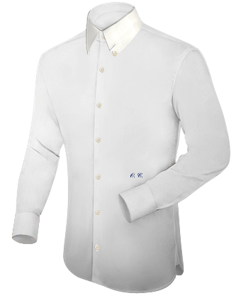 Camicia Su Misura Prezzi with Hidden Button