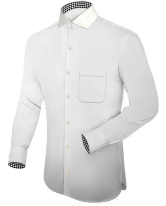Camicia Su Misura Treviso with Italian Collar 2 Button