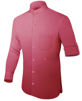 Camicia Vestibilita Slim Torace Largo with Band