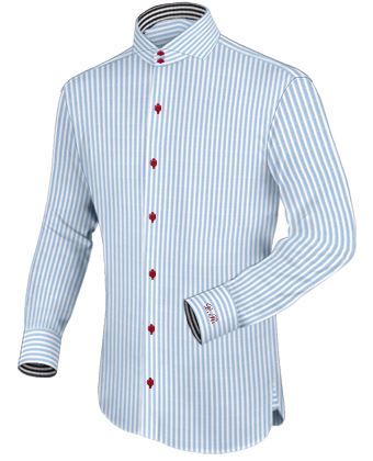 Camicia with Cut Away 2 Button