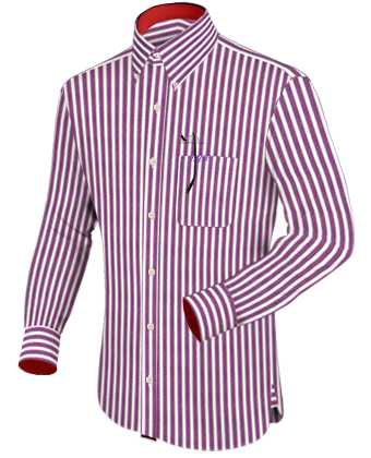 Camicie A Misure with Button Down