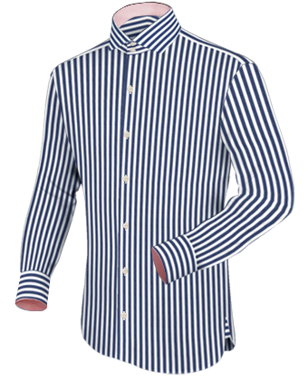Camicia Sposo with Cut Away 1 Button