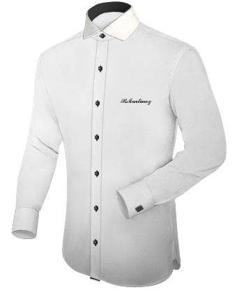 Camicie Autista Azzurre Poco Prezzo with Italian Collar 1 Button