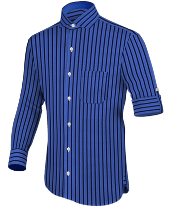 Camicie Collo Tondo with Italian Collar 1 Button
