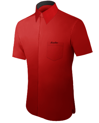 Camicie Collo Rigido Acquisto with French Collar 1 Button
