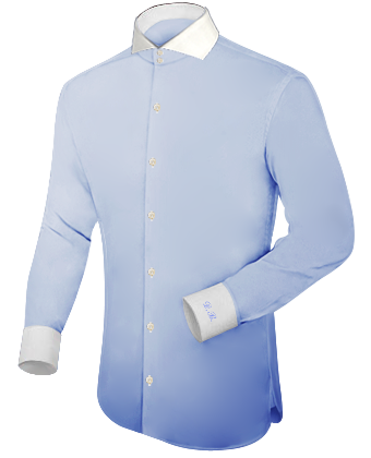 Camicie Da Uomo On Line with Cut Away 2 Button