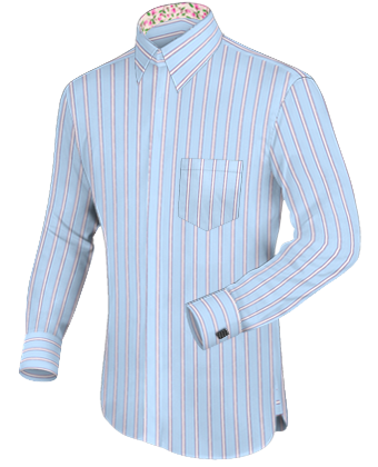 Camicie E Tuniche On Line with French Collar 1 Button
