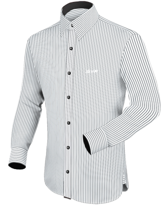 Camicie Lino Mezza Manica with French Collar 1 Button