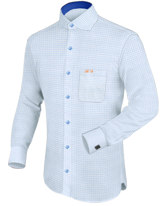 Camicie Maniche Corte Uomo with Italian Collar 1 Button