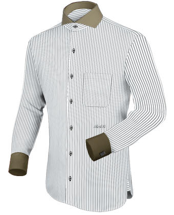 Camicie Sicilia Online with Cut Away 1 Button