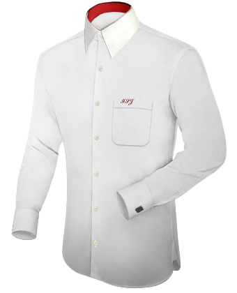 Camicie Su Mirura On Line with French Collar 1 Button