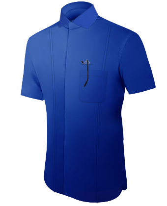 Camicie Su Misura Bassano Del Grappa with Italian Collar 1 Button