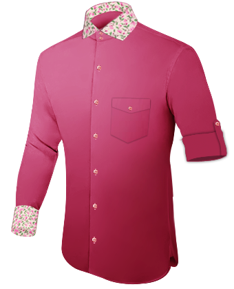 Camicie Su Misura Economiche with Italian Collar 2 Button