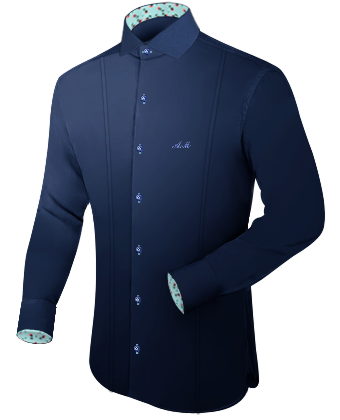Camicie Su Misura Da Uomo with Italian Collar 1 Button