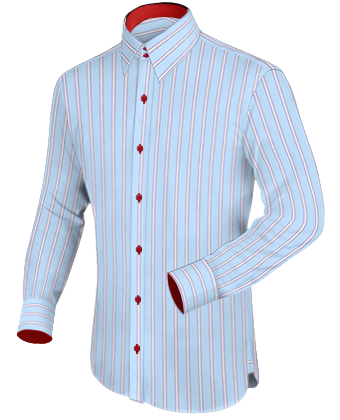 Camicie Su Misura Empoli with French Collar 2 Button