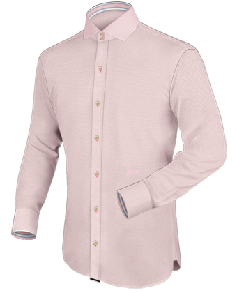 Camicie Su Misura Tailor Carpi with Italian Collar 2 Button