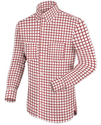 Camicie Su Misura Lazio with French Collar 1 Button