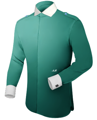 Camicie Su Misura Tripoli with Italian Collar 1 Button