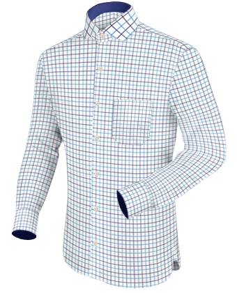 Camicie Su Misura Veneto with Italian Collar 1 Button