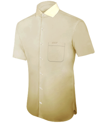 Camicie Su Misure Reggio Emilia with Italian Collar 1 Button