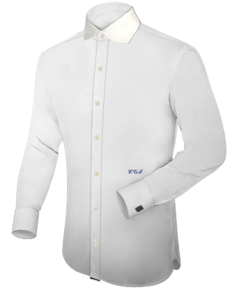 Camicie Taglie Grandi A Roma with English Collar