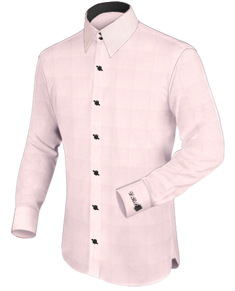 Camicie Uomo Modelli Novit� with French Collar 2 Button