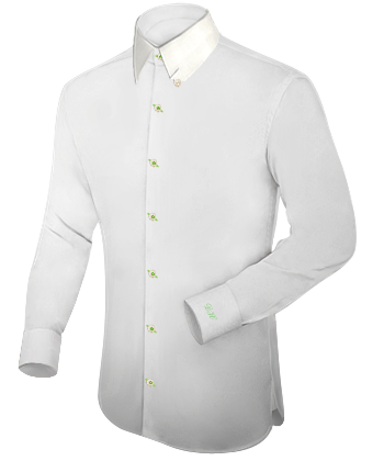 Camicie Uomo Gallarate with Hidden Button