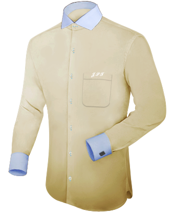 Camicie Uomo On Line with Italian Collar 1 Button