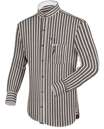 Camicia Diplomatica with Band
