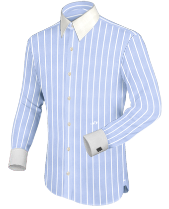 Camicie Alla Moda with French Collar 1 Button