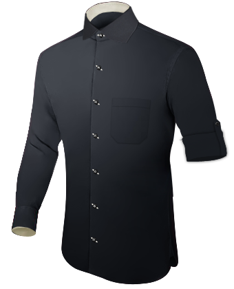 Collo Stecche Camicie Uomo with English Collar