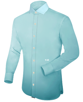 Cotone Per Camice with Italian Collar 1 Button