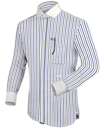 Creazione Camicia with Italian Collar 1 Button