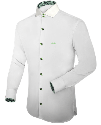 Fabrica Di Camice with Italian Collar 2 Button