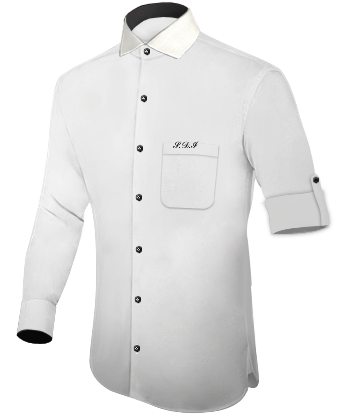 Foto Camice Su Misura with Italian Collar 1 Button