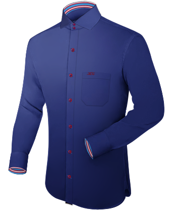 Genova Camicie Su Misura with Italian Collar 2 Button