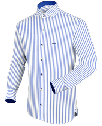 Negozio Di Cravatte E Camice Su Misura Lombardia with Italian Collar 2 Button