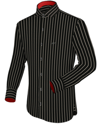 Negozio Camicie Calibrate In Brianza with Italian Collar 2 Button