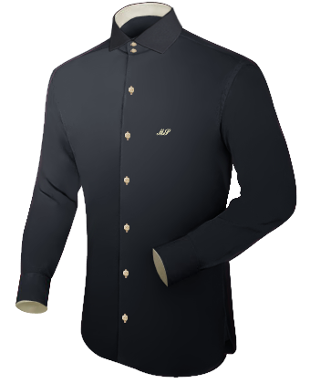 Negozio On Line Camicie with Italian Collar 2 Button