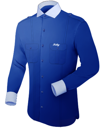 Negozio Online Camice Personalizzate with Italian Collar 1 Button