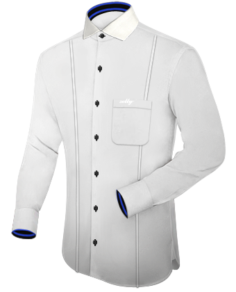 Outlet Camiceria with Italian Collar 1 Button