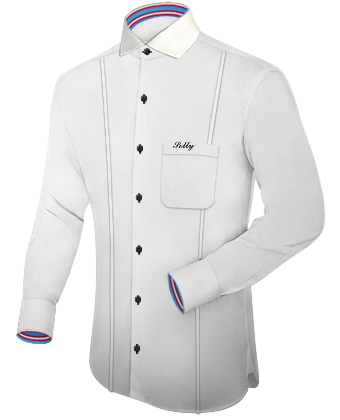 Negozio Online Camicie with Italian Collar 1 Button